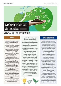 mica publicitate Monitorul de Mediu